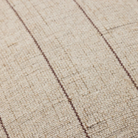 Keisha (Amber Lewis × Loloi) Natural/Brown Pillow 18" x 18"