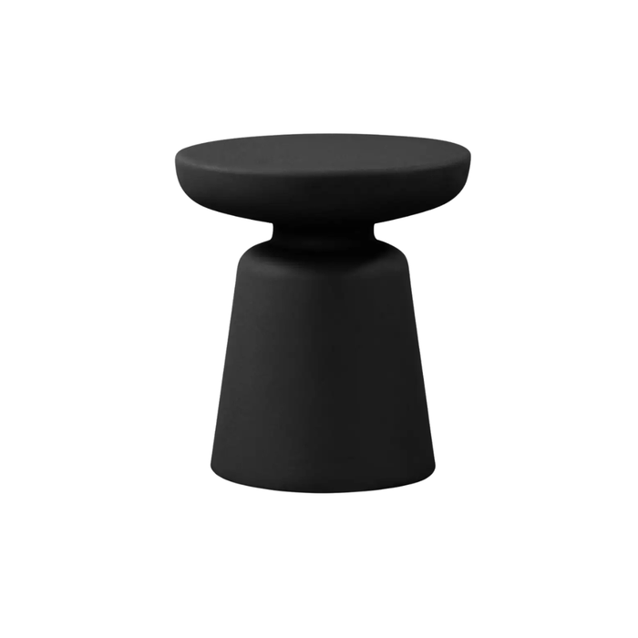 Riellea Outdoor Side Table Black