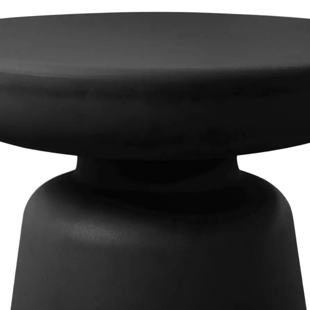 Riellea Outdoor Side Table Black