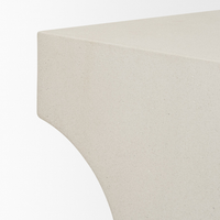 Bunda Sculptural Concrete Accent Table