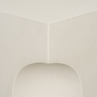 Bunda Sculptural Concrete Accent Table