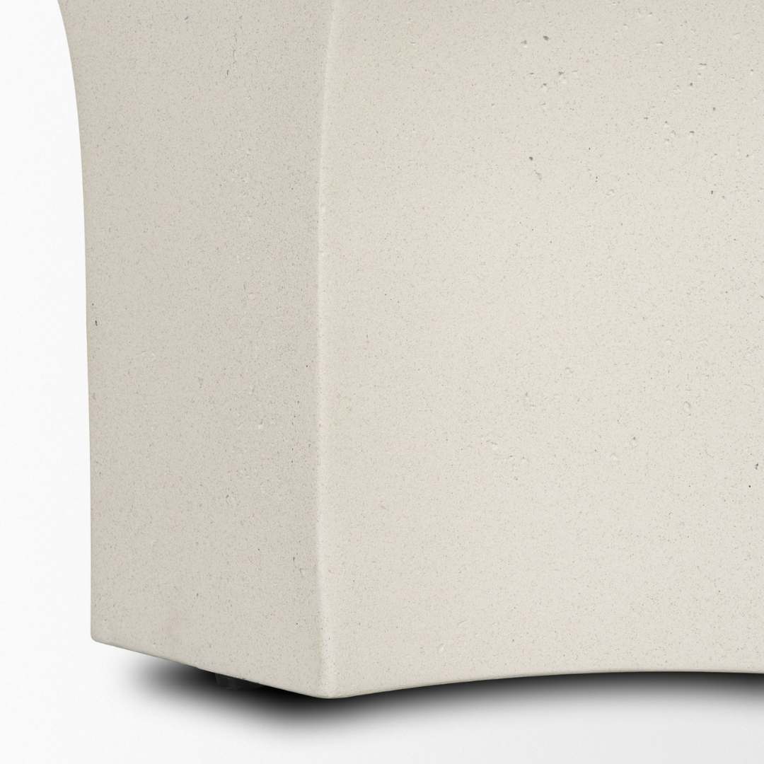 Bunda Sculptural Concrete Accent Table