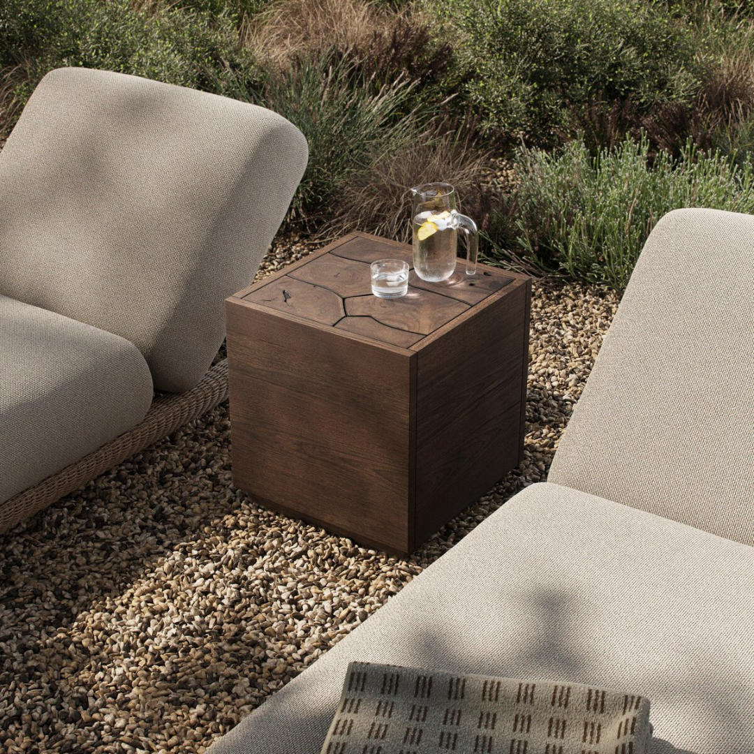 Rivelle Outdoor Square End Table