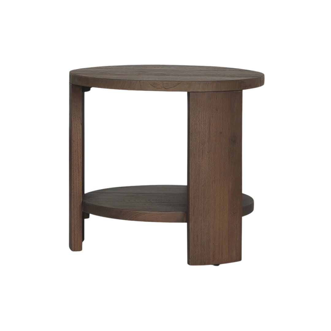Ruelle Outdoor Round End Table