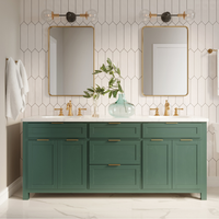 Tradition B72 8" C-C Satin Brass Lavatory Faucet [Drain Included]