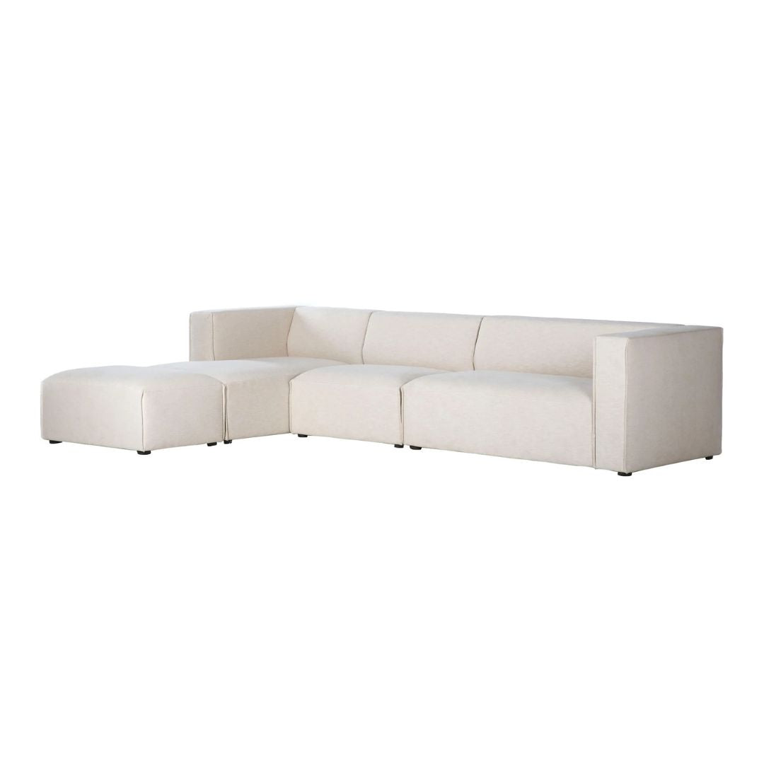 Penny 3 Piece Modular Sectional with Ottoman