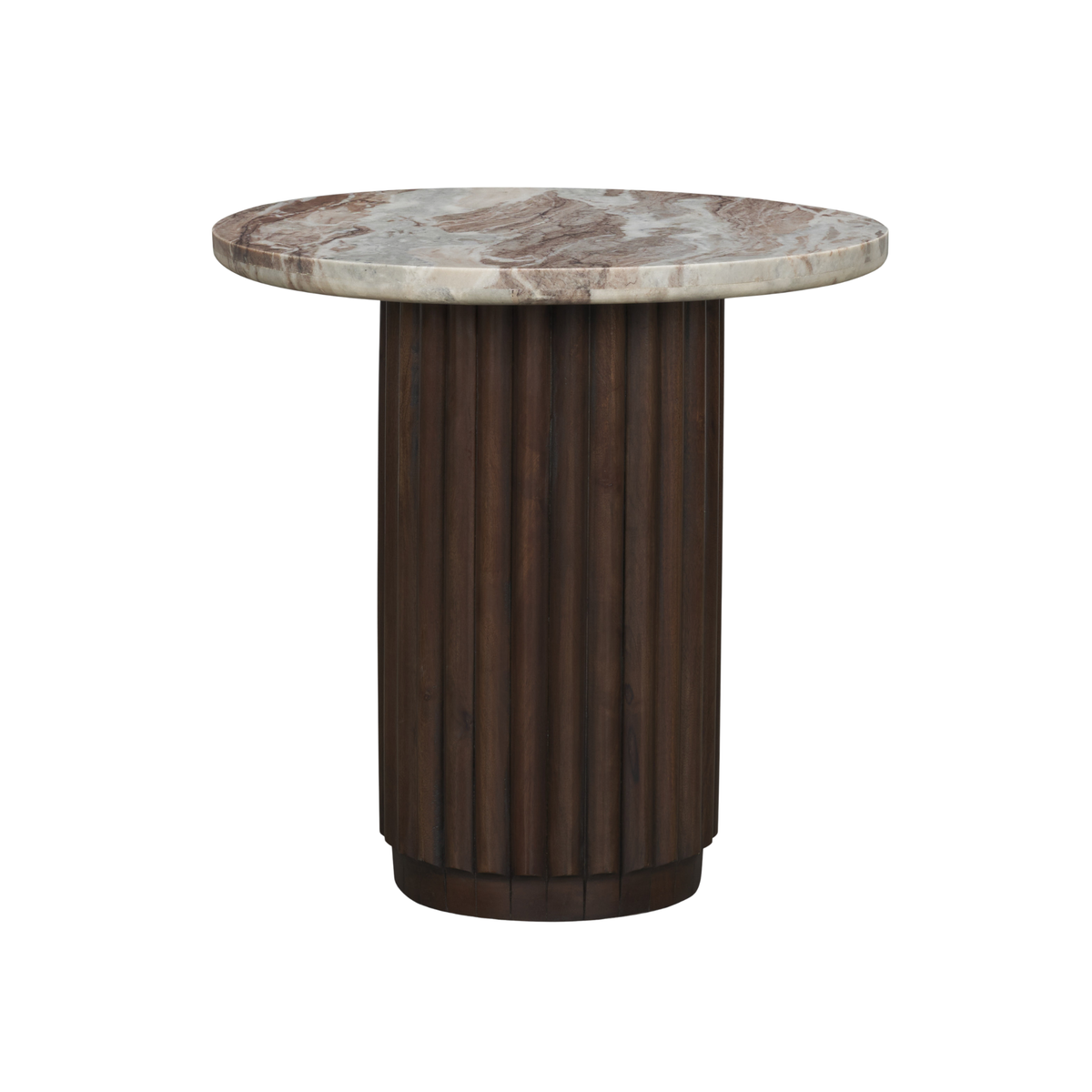 Marbrello Pink Marble Side Table