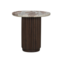 Marbrello Pink Marble Side Table