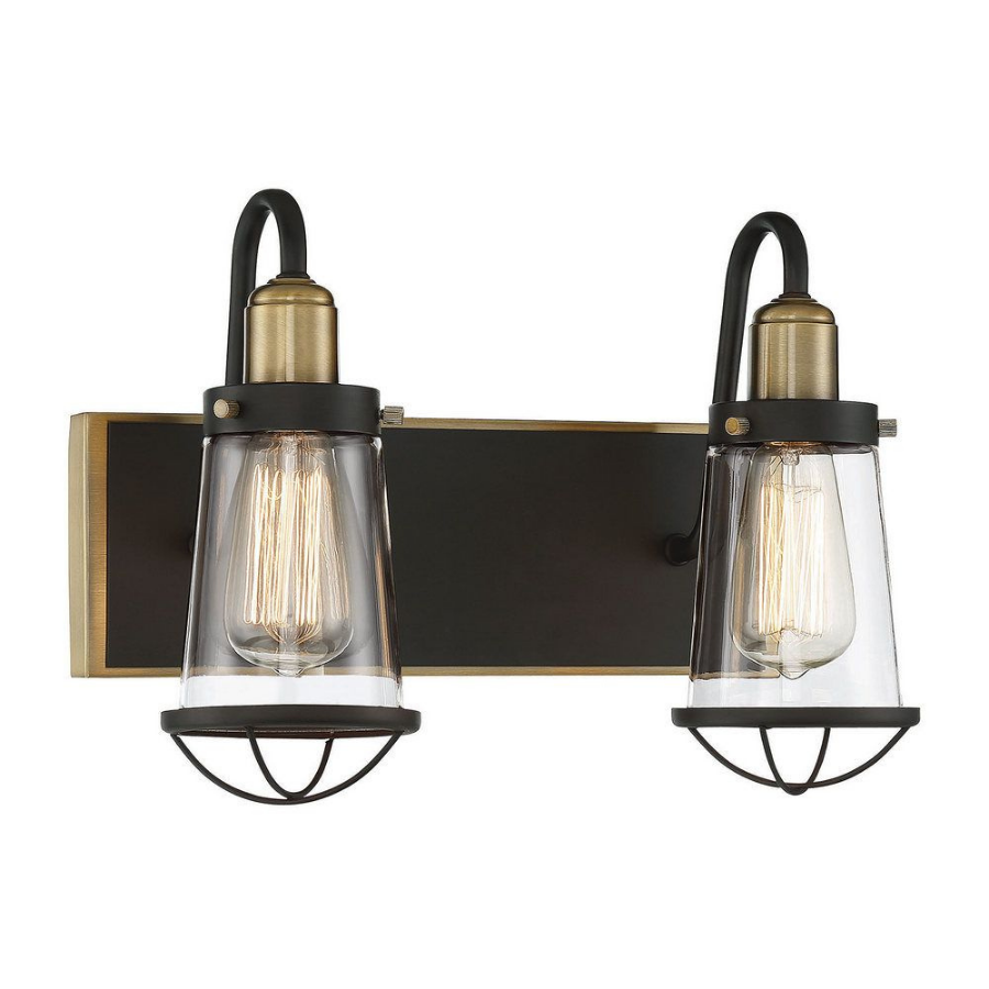 Lansing Two Light Bath Bar