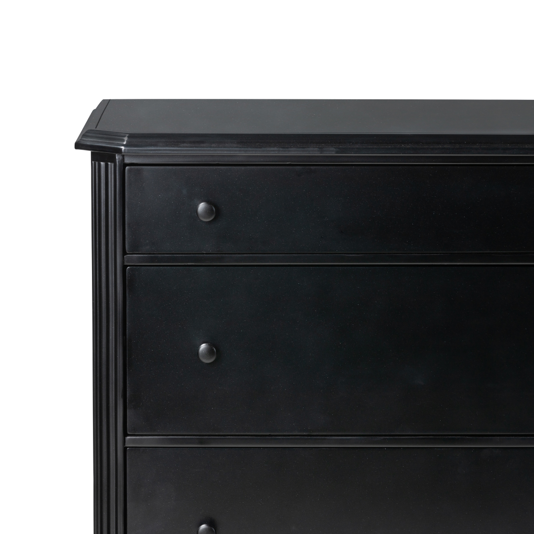 Leander 3-Drawer Metal Dresser