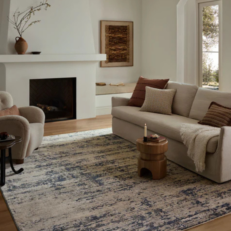 Nellie NEL-05 Rug [Dove/Blue]