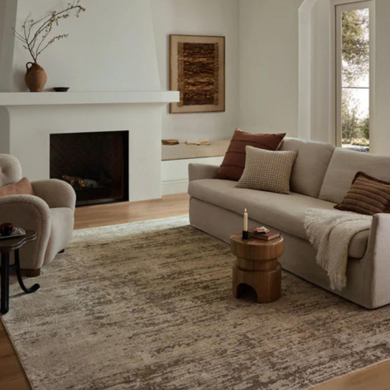 Nellie NEL-05 Rug [Dove/Natural]