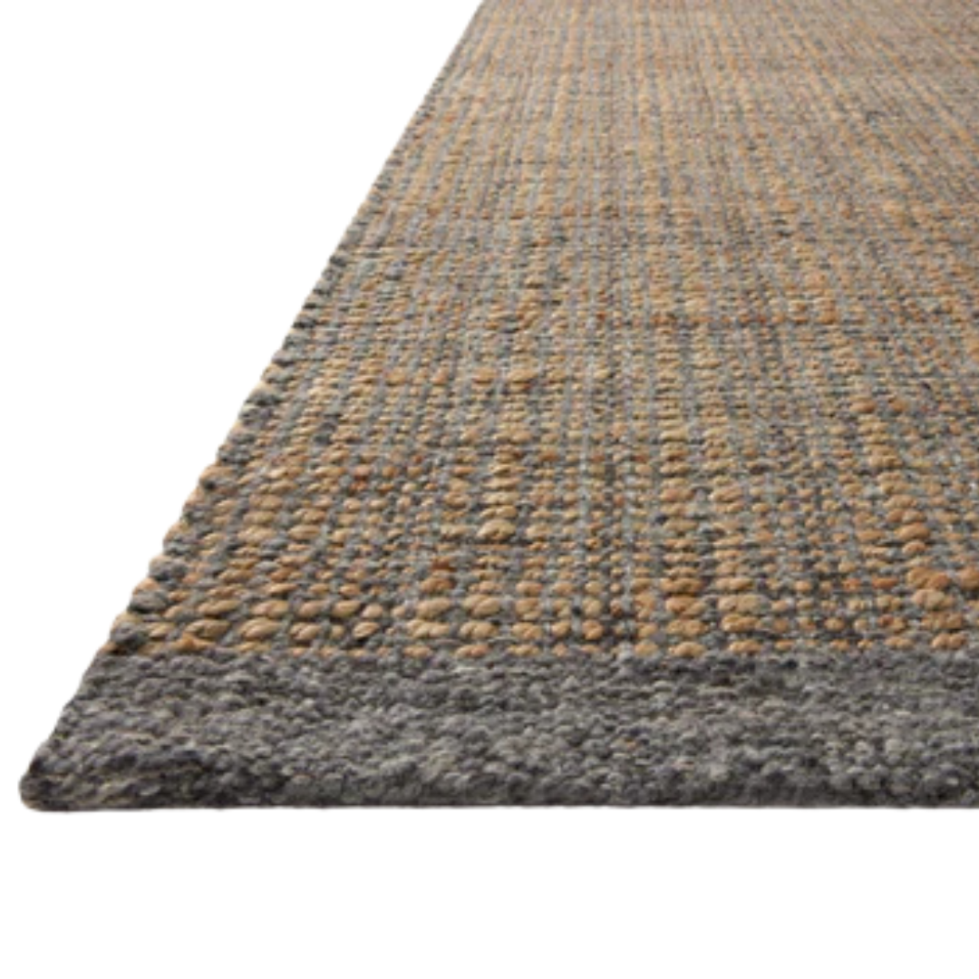 Cornwall CRN-01 (JS) Rug [Charcoal/Natural]
