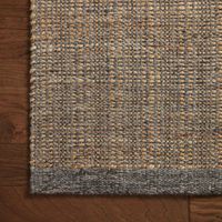Cornwall CRN-01 (JS) Rug [Charcoal/Natural]