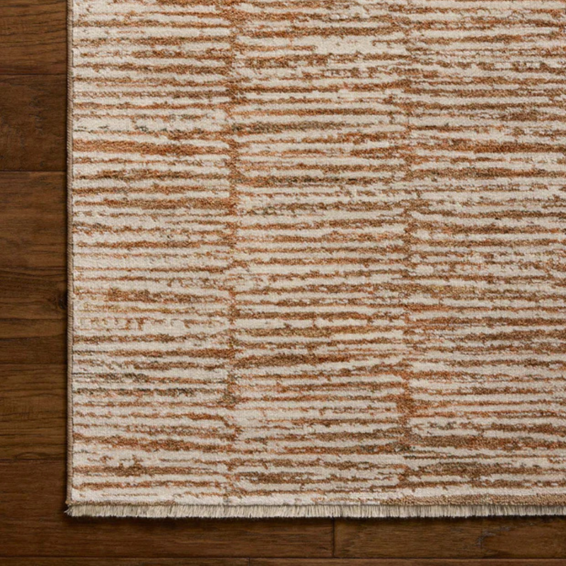 Nellie NEL-01 Rug [Terracotta/Ivory]