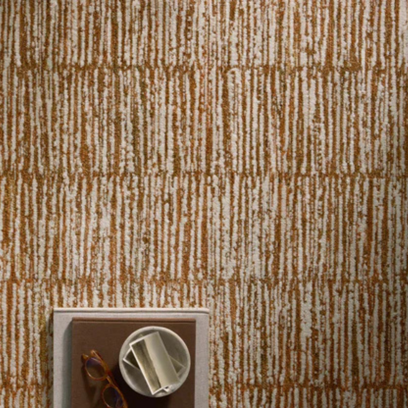 Nellie NEL-01 Rug [Terracotta/Ivory]