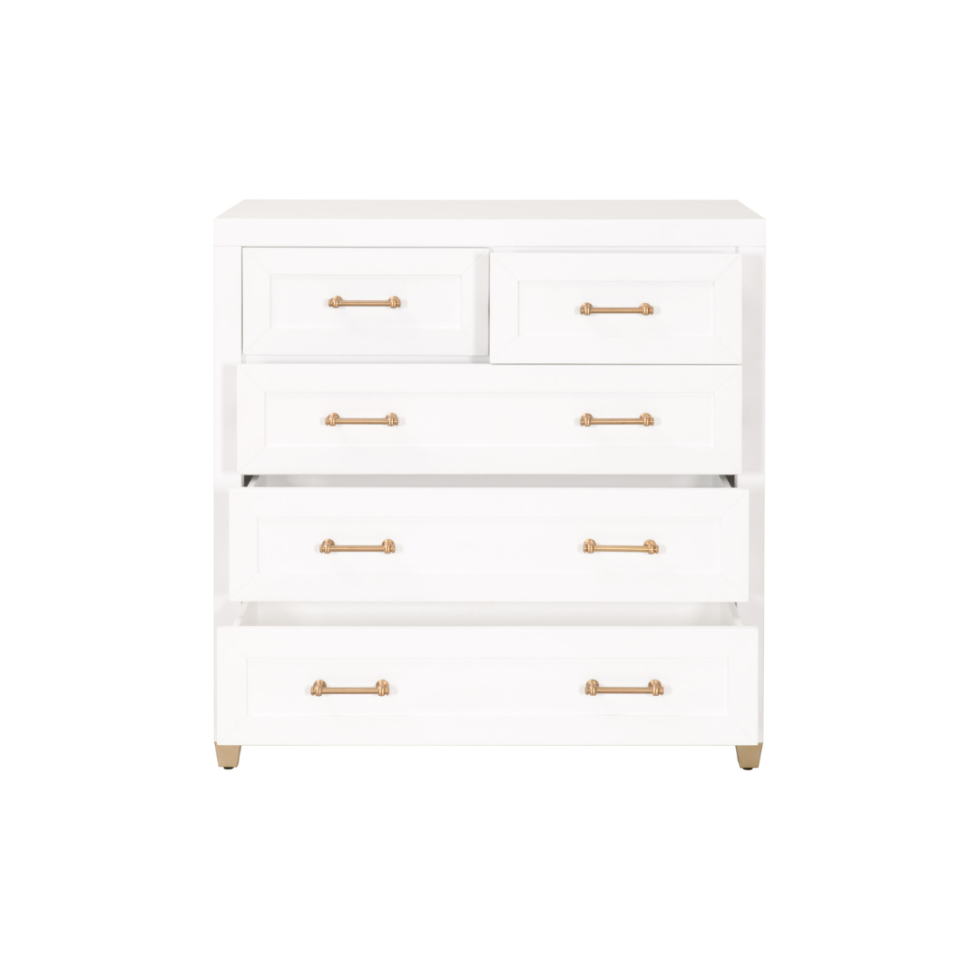 Stephanie 5-Drawer High Chest