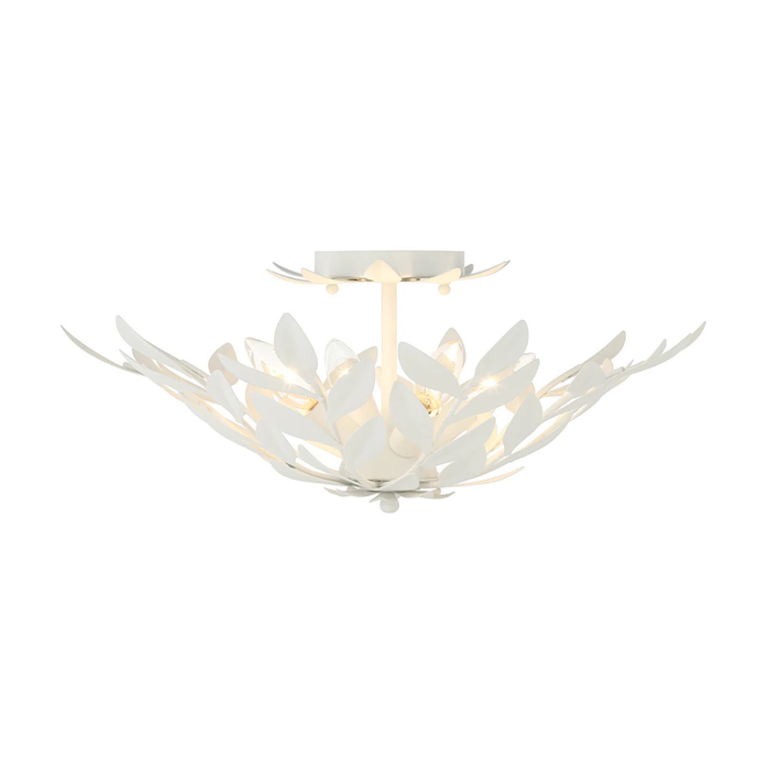 Broche 4 Light Semi Flush Mount