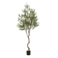 94" Faux Olive Tree