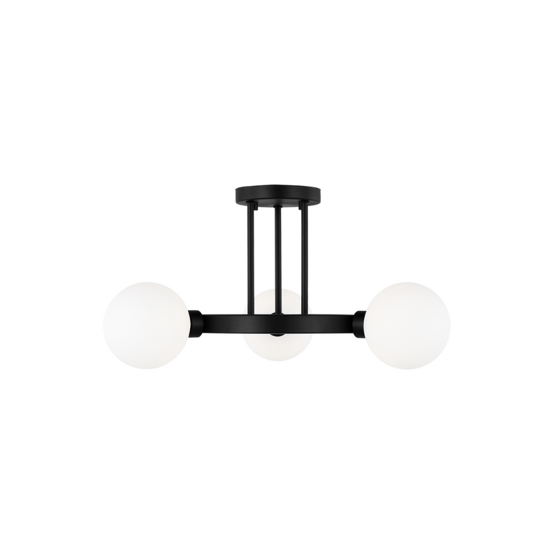 Clybourn 3-Light Semi-Flush Mount