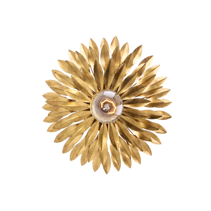 Broche 1-Light Florette Sconce