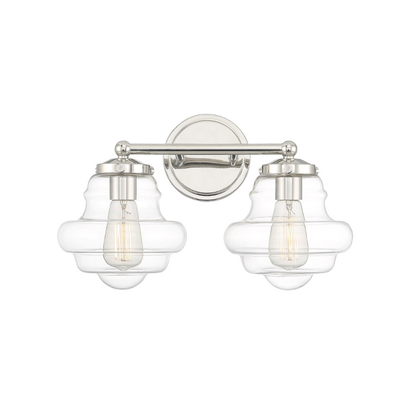 2-Light Bathroom Wall Light