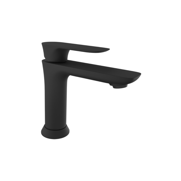 Sens B45 Single-Hole Matte Black Lavatory Faucet [Drain Included]