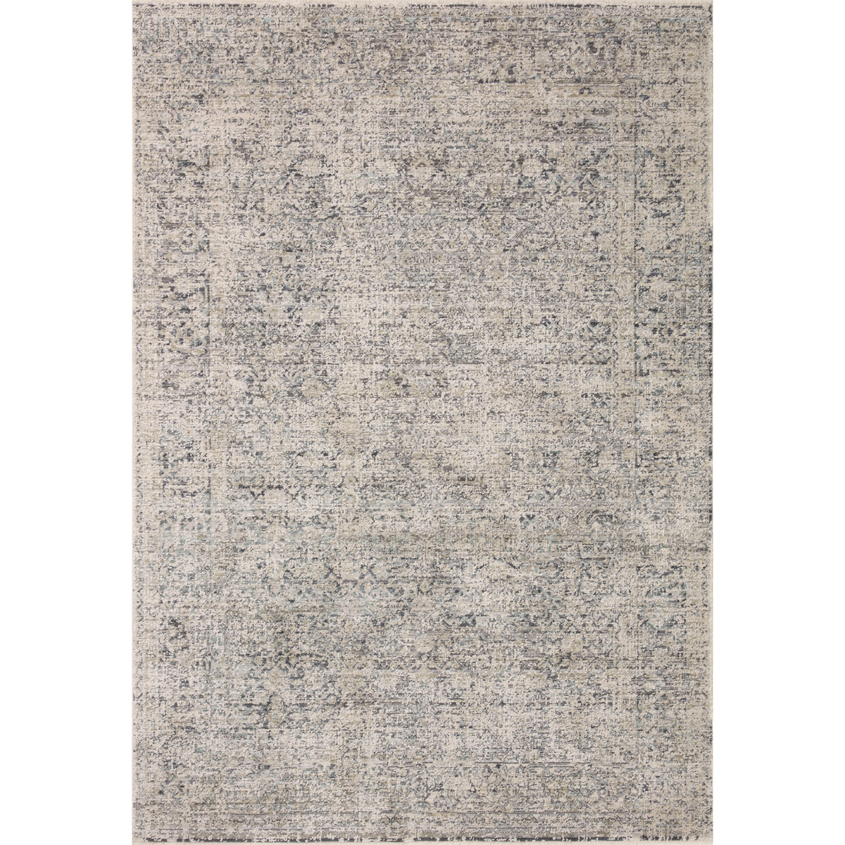 Alie (Amber Lewis × Loloi) ALE-01 Rug [Natural/Granite]