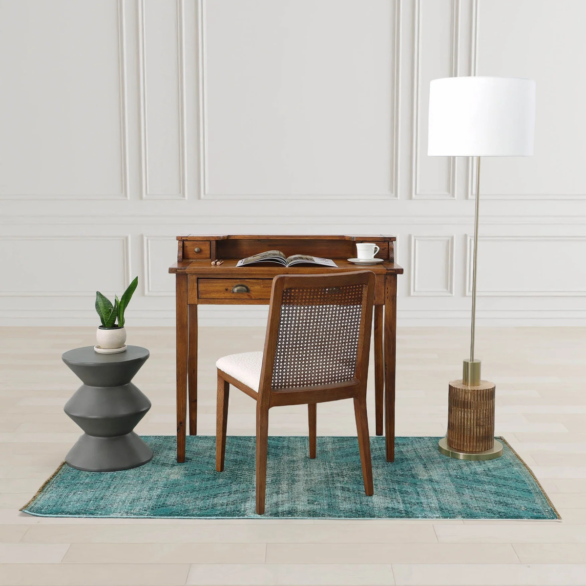 Concrete Inverted Side Table