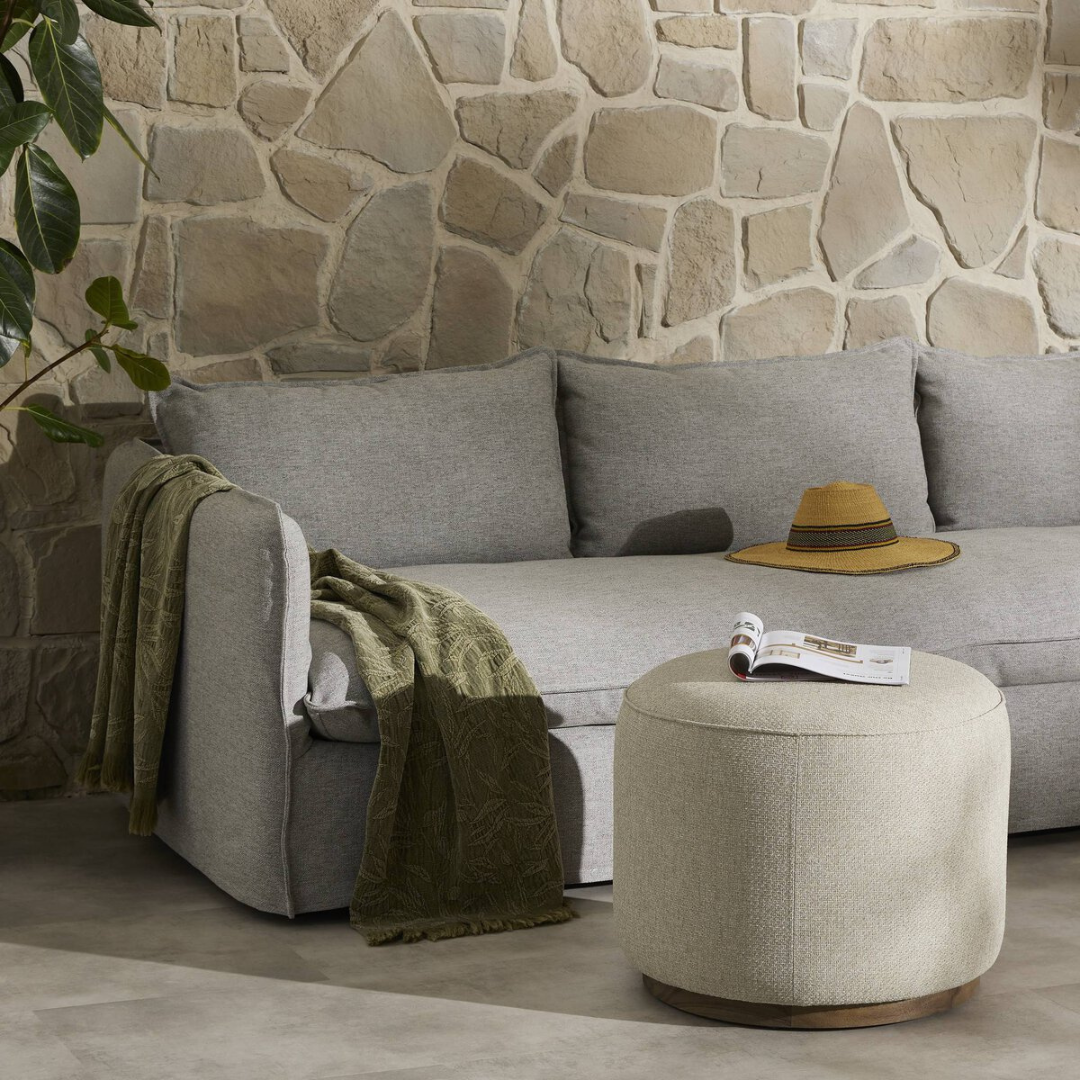 Sutton Outdoor Ottoman