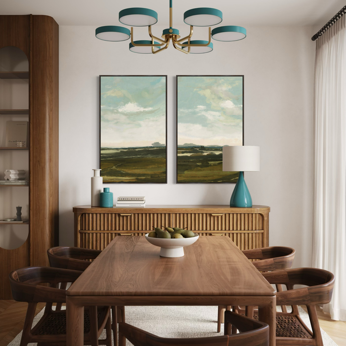 Landscape II Framed Canvas [31" x 49"]
