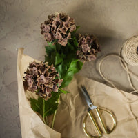 26" Mauve Snowball Spray