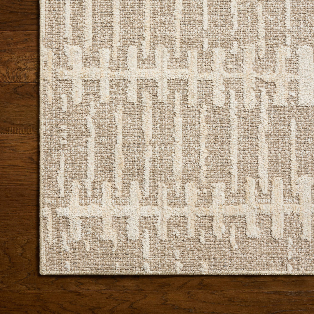 Bexley (Amber Lewis × Loloi) BEX-02 Rug [Taupe/Natural]