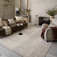 Bexley (Amber Lewis × Loloi) BEX-03 Rug [Natural/Slate]