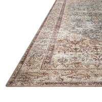 Georgie (Amber Lewis × Loloi) GER-04 Rug [Teal/Antique]