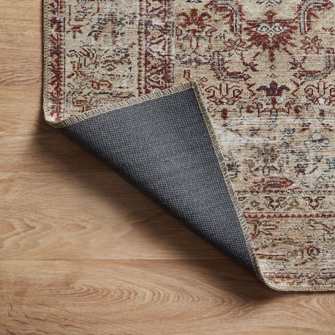 Georgie (Amber Lewis × Loloi) GER-04 Rug [Teal/Antique]