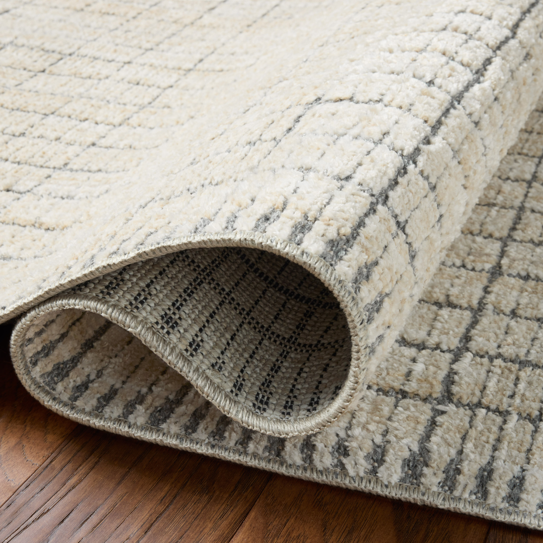 Bexley (Amber Lewis × Loloi) BEX-04 Rug [Slate/Natural]