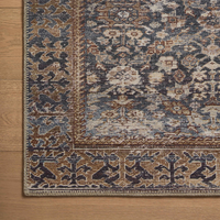 Georgie (Amber Lewis × Loloi) GER-05 Rug [Denim/Spice]