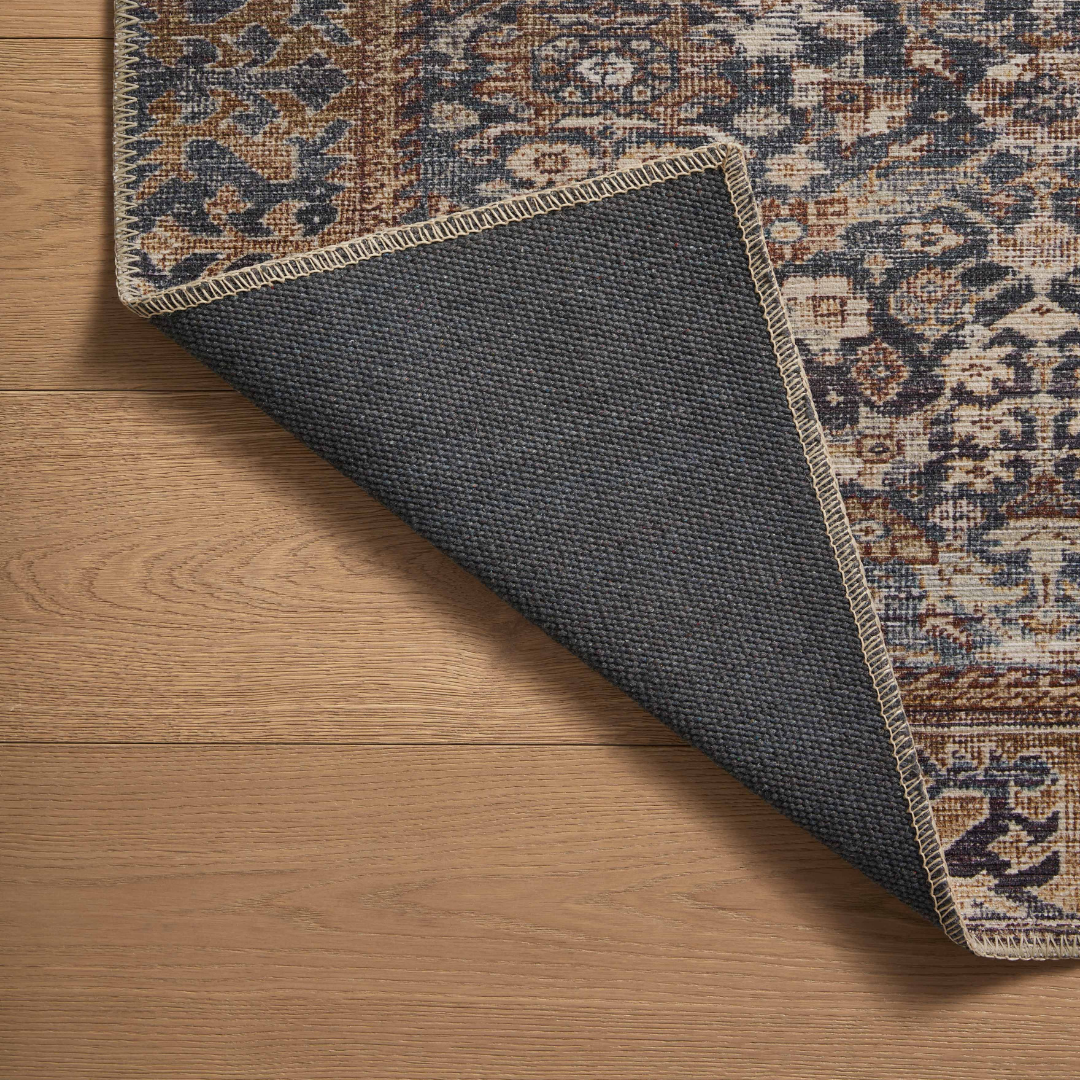 Georgie (Amber Lewis × Loloi) GER-05 Rug [Denim/Spice]