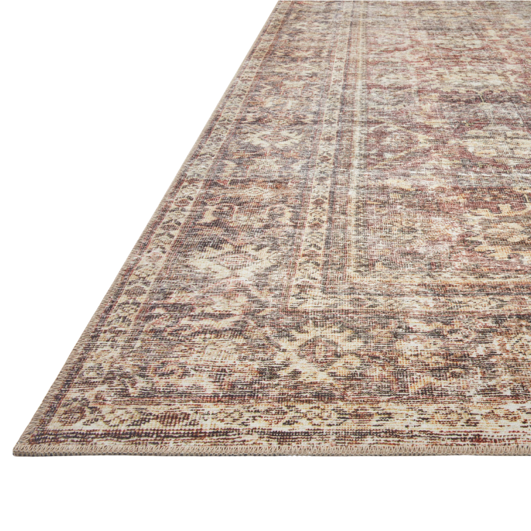Georgie (Amber Lewis × Loloi) GER-06 Rug [Bordeaux/Antique]