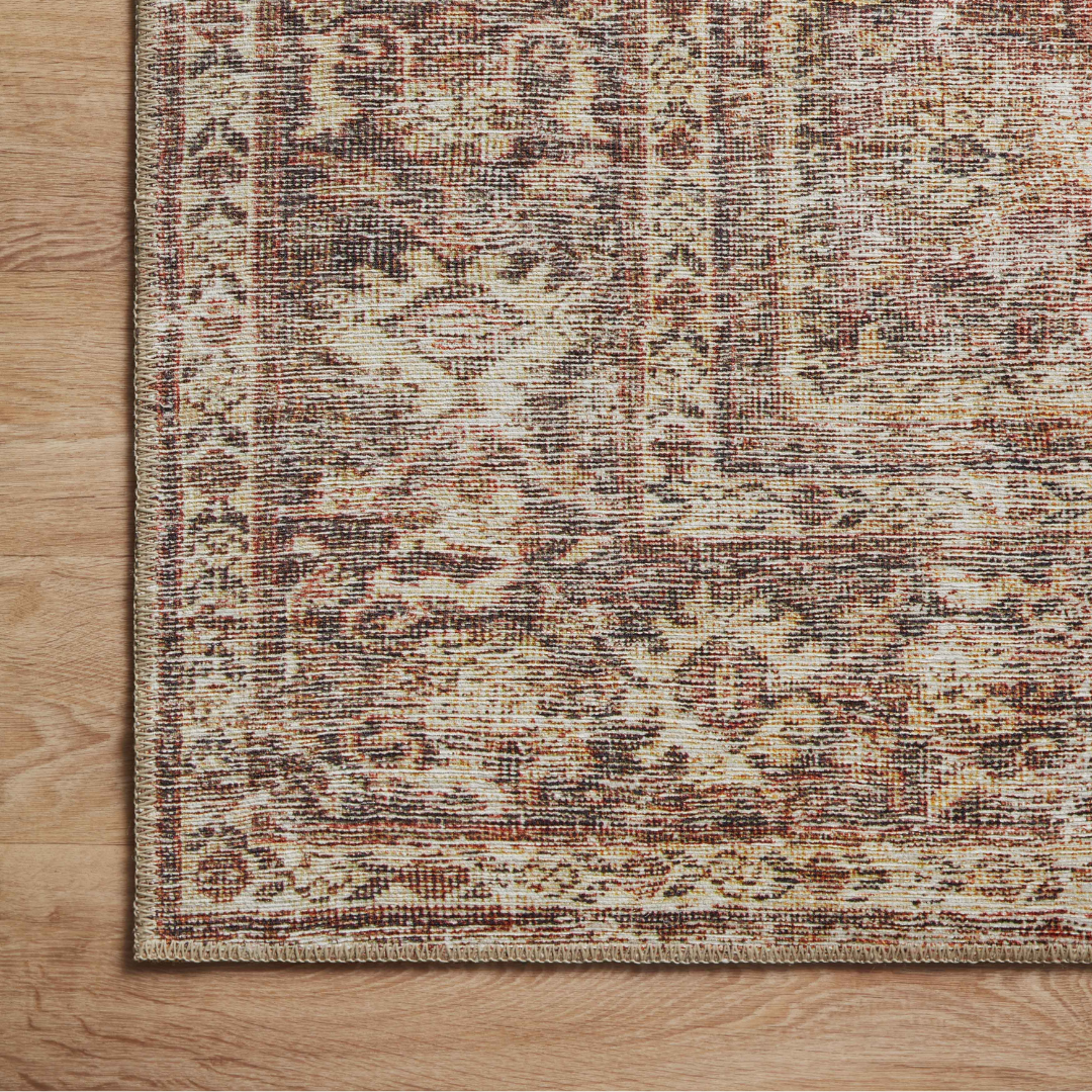 Georgie (Amber Lewis × Loloi) GER-06 Rug [Bordeaux/Antique]