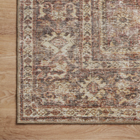 Georgie (Amber Lewis × Loloi) GER-06 Rug [Bordeaux/Antique]