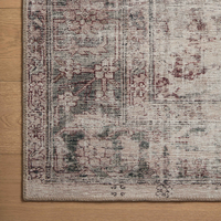 Georgie (Amber Lewis × Loloi) GER-08 Rug [Lagoon/Beige]