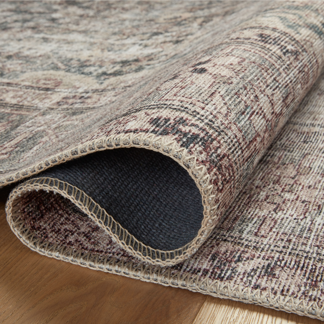 Georgie (Amber Lewis × Loloi) GER-08 Rug [Lagoon/Beige]