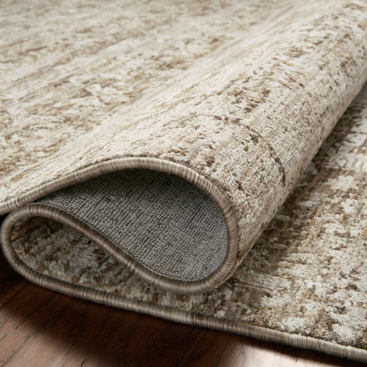 Honora (Amber Lewis × Loloi) HON-04 Rug [Bark/Dove]