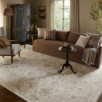 Honora (Amber Lewis × Loloi) HON-03 Rug [Beige/Spice]