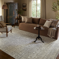 Honora (Amber Lewis × Loloi) HON-04 Rug [Grey/Beige]