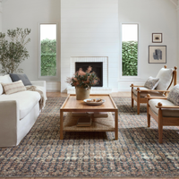 Billie (Amber Lewis × Loloi) BIL-02 Rug [Ocean/Brick]