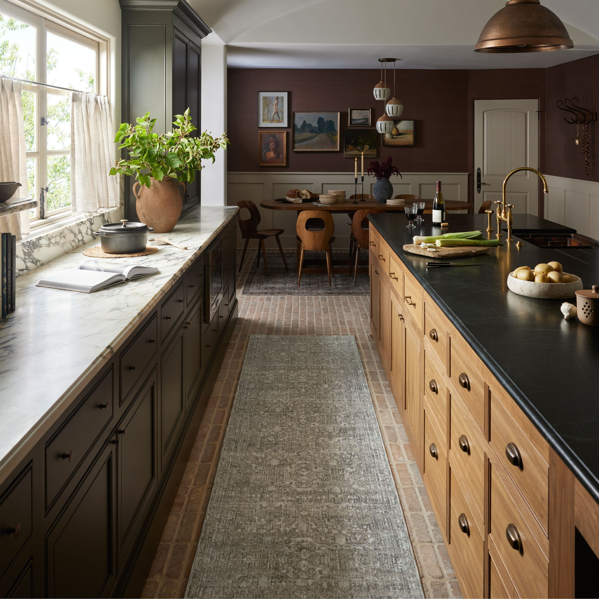 Honora (Amber Lewis × Loloi) HON-04 Rug [Grey/Beige]