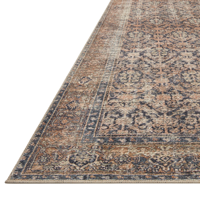 Billie (Amber Lewis × Loloi) BIL-01 Rug [Ink/Salmon]